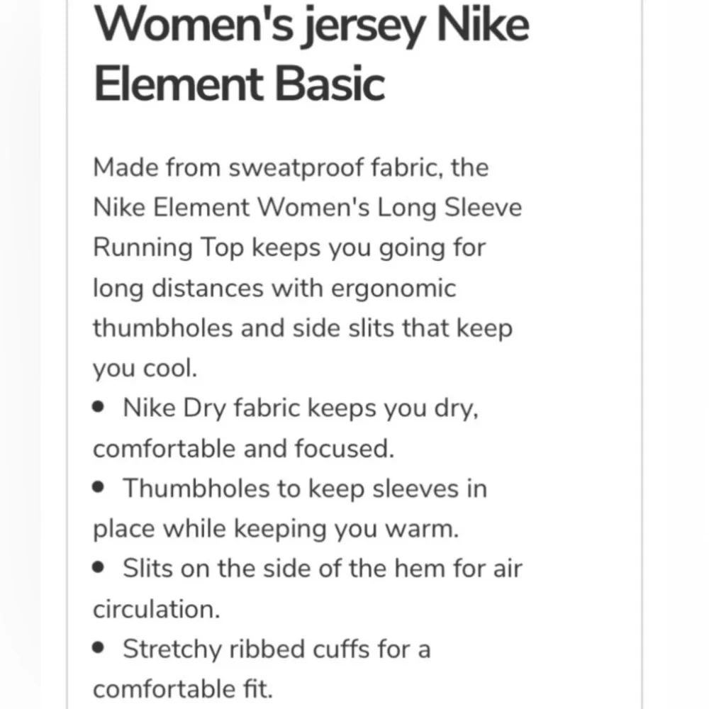 Nike Long Sleeve Pullover Crewneck Athletic Shirt Dri Fit Performance Aqua Blue
